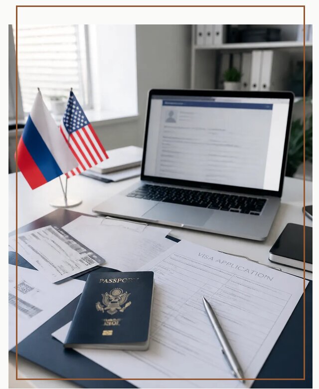 Оформление визы в США для туристов и бизнеса в Котельниках