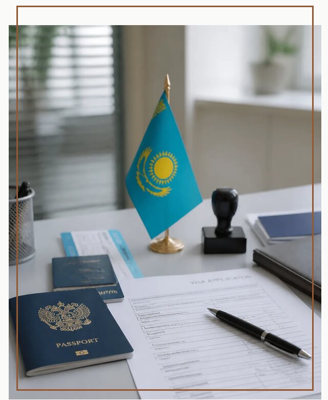 Оформление визы в Казахстан для поездки и работы в Котельниках