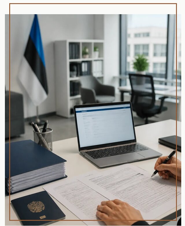 Оформление ВНЖ в Эстонии для переезда и легального проживания в Котельниках